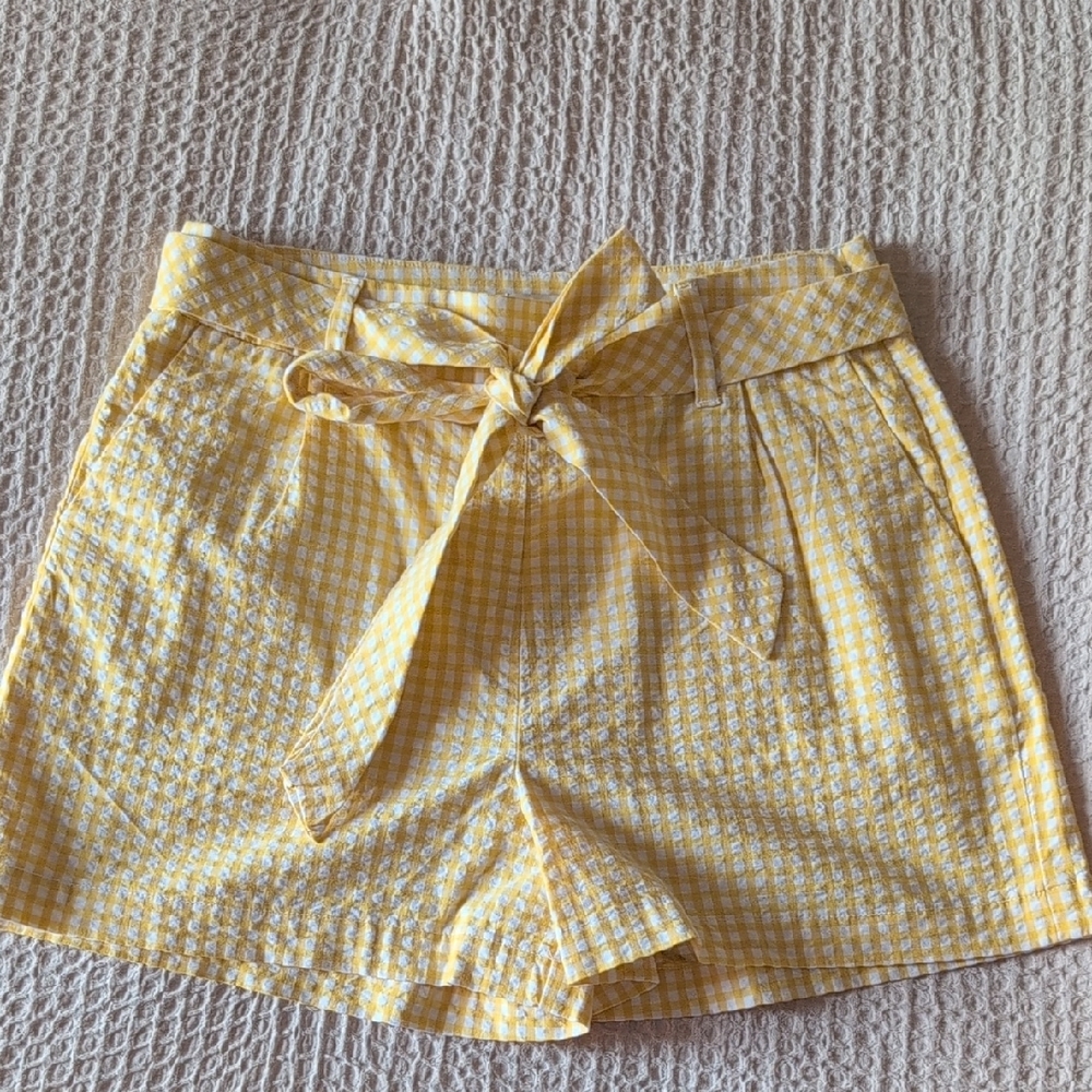 A New Day High Waist Yellow Shorts